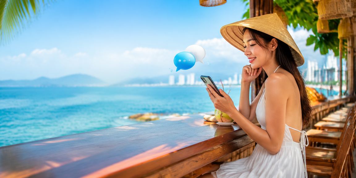 Người dùng trải nghiệm casino trên điện thoại tại Nha Trang